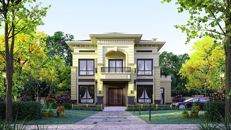 成华中式合院住宅，开放庭院与邻里乡亲更亲近